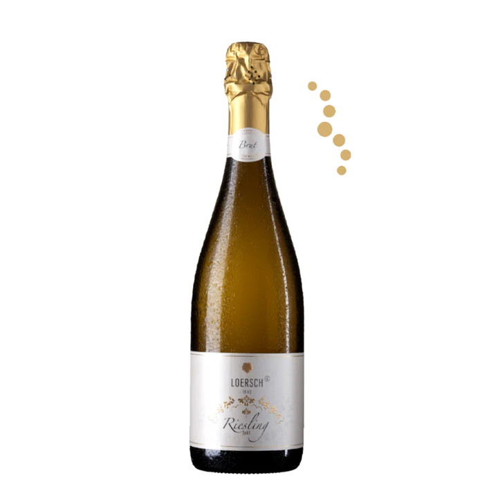 Riesling Sekt Brut, klassische Flaschengärung